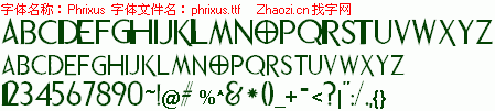 查看字体及作者详细介绍