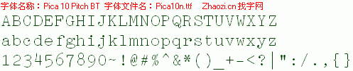 查看字体及作者详细介绍