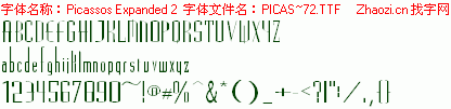 查看字体及作者详细介绍