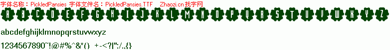 查看字体及作者详细介绍
