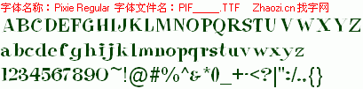 查看字体及作者详细介绍