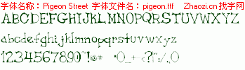 查看字体及作者详细介绍
