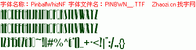 查看字体及作者详细介绍