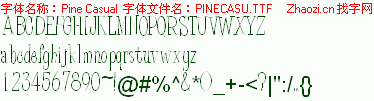 查看字体及作者详细介绍