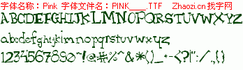 查看字体及作者详细介绍
