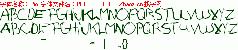 查看字体及作者详细介绍