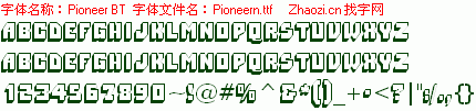 查看字体及作者详细介绍