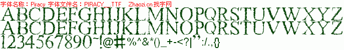 查看字体及作者详细介绍