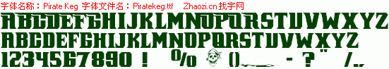 查看字体及作者详细介绍