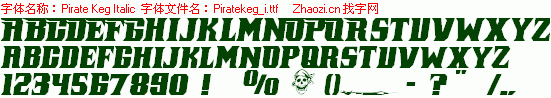 查看字体及作者详细介绍