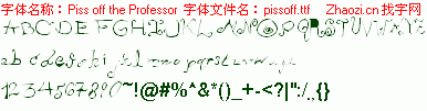 查看字体及作者详细介绍