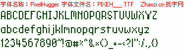 查看字体及作者详细介绍