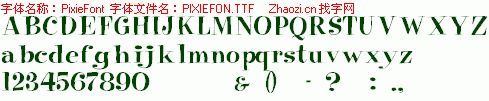 查看字体及作者详细介绍