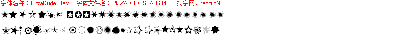 查看字体及作者详细介绍