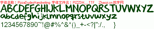 查看字体及作者详细介绍