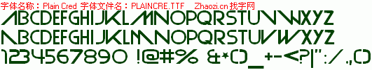 查看字体及作者详细介绍