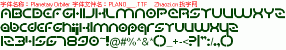 查看字体及作者详细介绍
