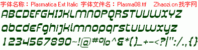 查看字体及作者详细介绍