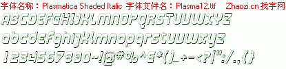 查看字体及作者详细介绍