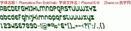 查看字体及作者详细介绍