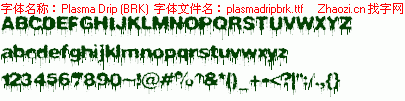 查看字体及作者详细介绍