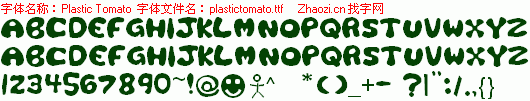 查看字体及作者详细介绍