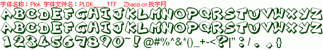 查看字体及作者详细介绍