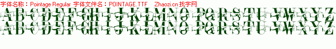 查看字体及作者详细介绍