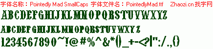 查看字体及作者详细介绍