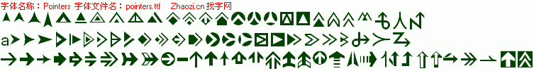 查看字体及作者详细介绍