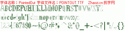 查看字体及作者详细介绍