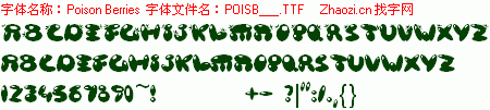 查看字体及作者详细介绍
