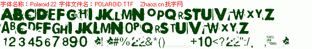 查看字体及作者详细介绍