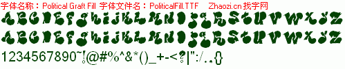 查看字体及作者详细介绍