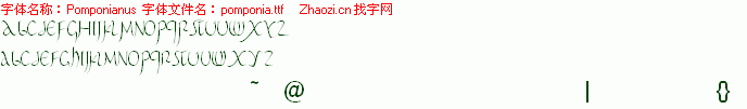 查看字体及作者详细介绍