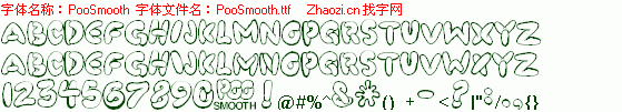查看字体及作者详细介绍