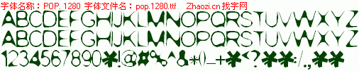 查看字体及作者详细介绍