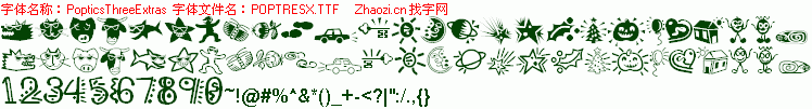 查看字体及作者详细介绍