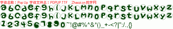 查看字体及作者详细介绍