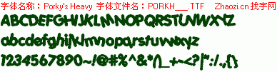 查看字体及作者详细介绍