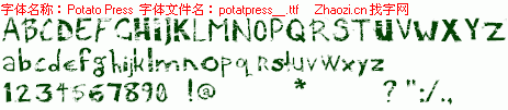 查看字体及作者详细介绍