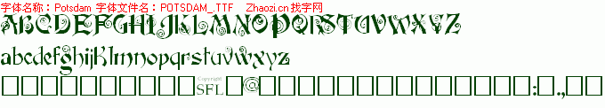 查看字体及作者详细介绍