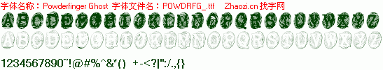 查看字体及作者详细介绍