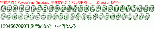 查看字体及作者详细介绍