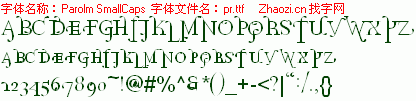 查看字体及作者详细介绍