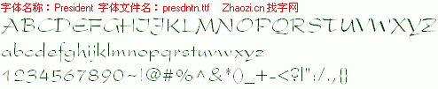查看字体及作者详细介绍