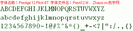查看字体及作者详细介绍