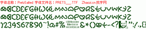 查看字体及作者详细介绍