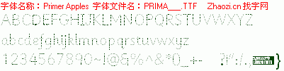 查看字体及作者详细介绍