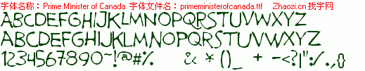 查看字体及作者详细介绍